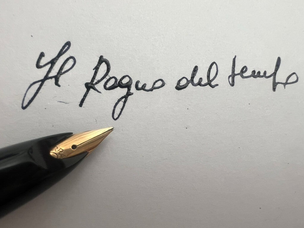 Select Stylo-Plume Stylo à Plume 59 A Piston Stylo Plume Or 14 K Écrit Vintage 