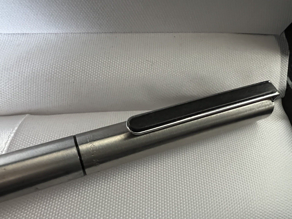 🔴 PELIKAN penna stilografica AG AIRPEN cromata cartuccia SCRIVE vintage