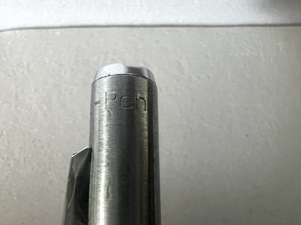 🔴 PELIKAN penna sfera cromata con refill roller scrive vintage