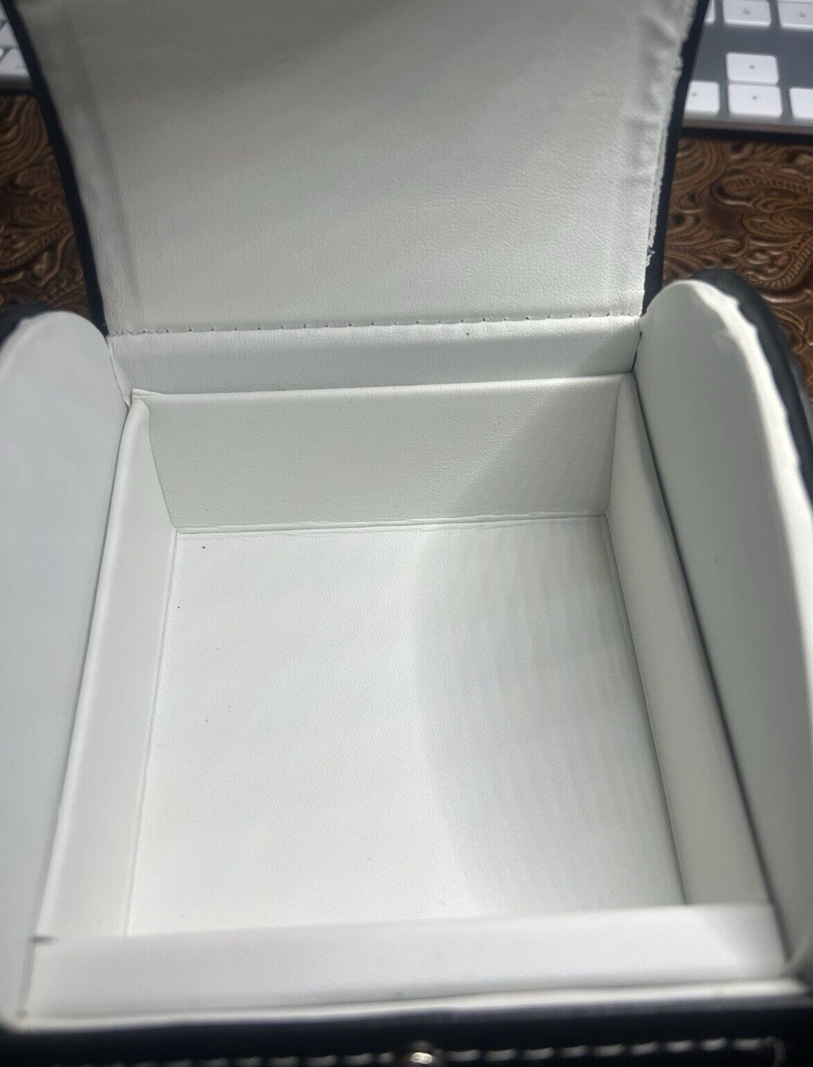 🔴 PIERRE BONNET box scatola orologio astuccio custodia pelle LOTTO 5 PEZZI