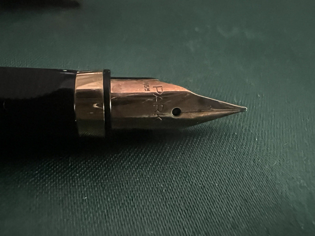Parker Stylo-Plume Stylo à Plume 75 Laque Thuya Or F Garantie Nouvelle