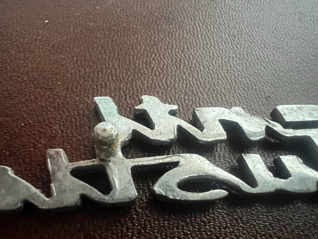 Armes Innocenti Austin Écrit Emblème Logo Tableau de Bord Vintage