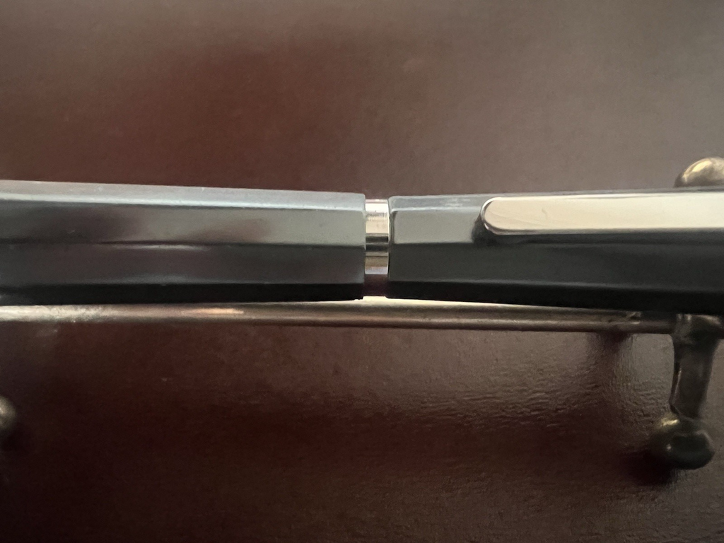 🔴 GIULIANO MAZZUOLI penna sfera Moka metallo grigio iridescente 1 modello