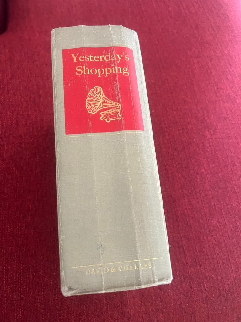 🔴 Libro YESTERDAY SHOPPING guida prezzi oggetti vintage dalla A alla Z inglese