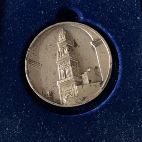 Médaille Congrès Eucharistique Lecce 1956, Vintage