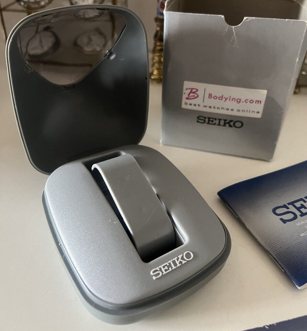 🔴 SEIKO box scatola orologio uomo con garanzia libretto cofanetto vintage