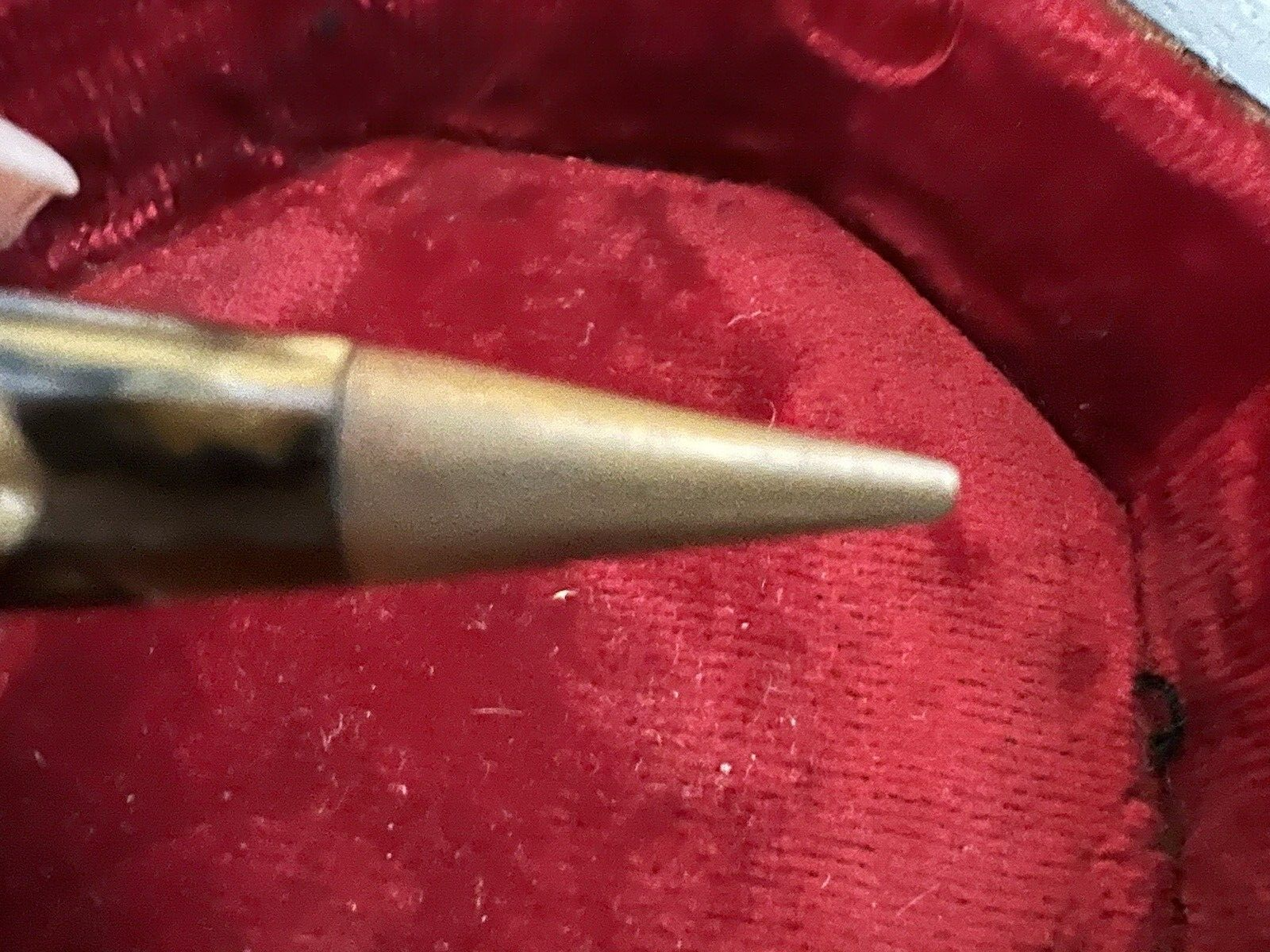 🔴 Matita meccanica celluloide MARMORIZZATA gancio ciondolo matita antica 1930