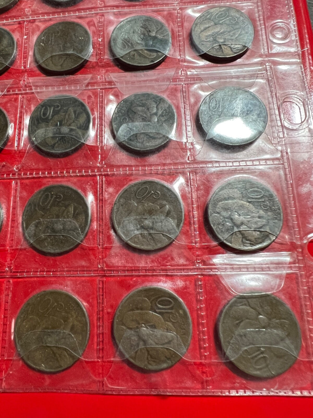 Monnaies 10 Cents Vittorio Emanuele Abeille 28 Pcs Et Spiga 14 Pcs Partir 1930