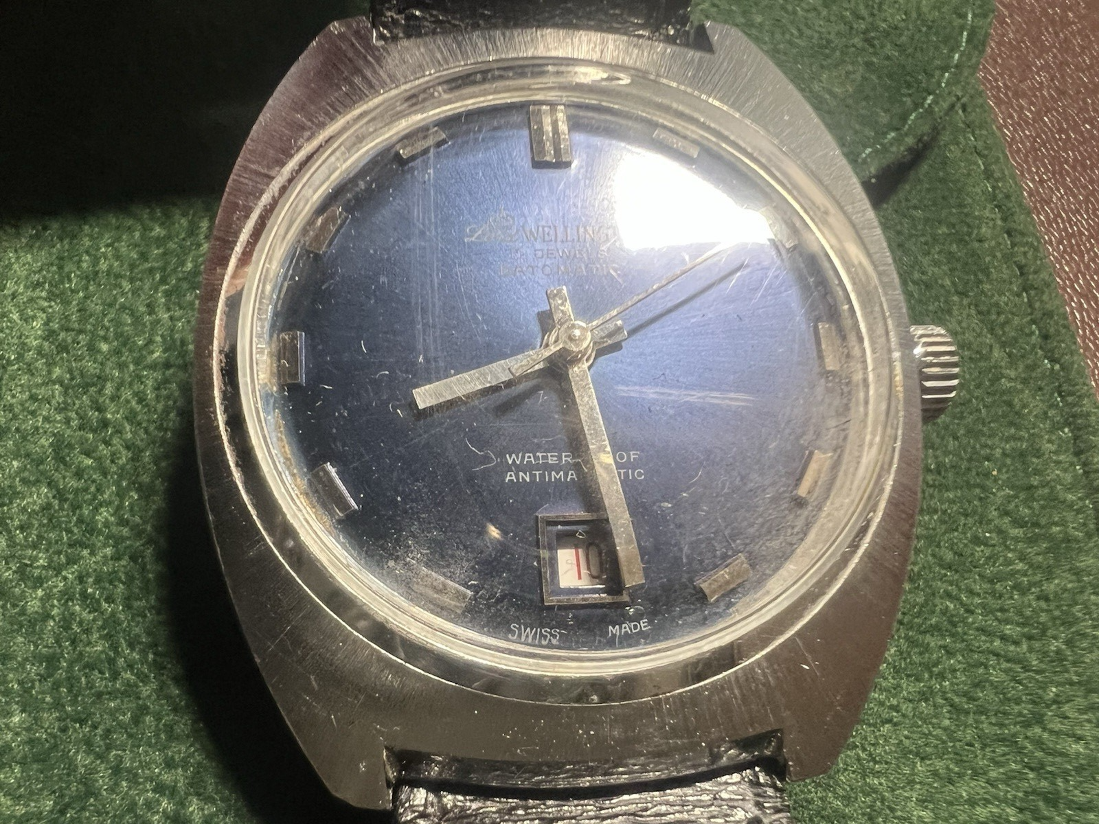 🔴 LORD WELLINGTON orologio uomo carica manuale Datomatic vintage