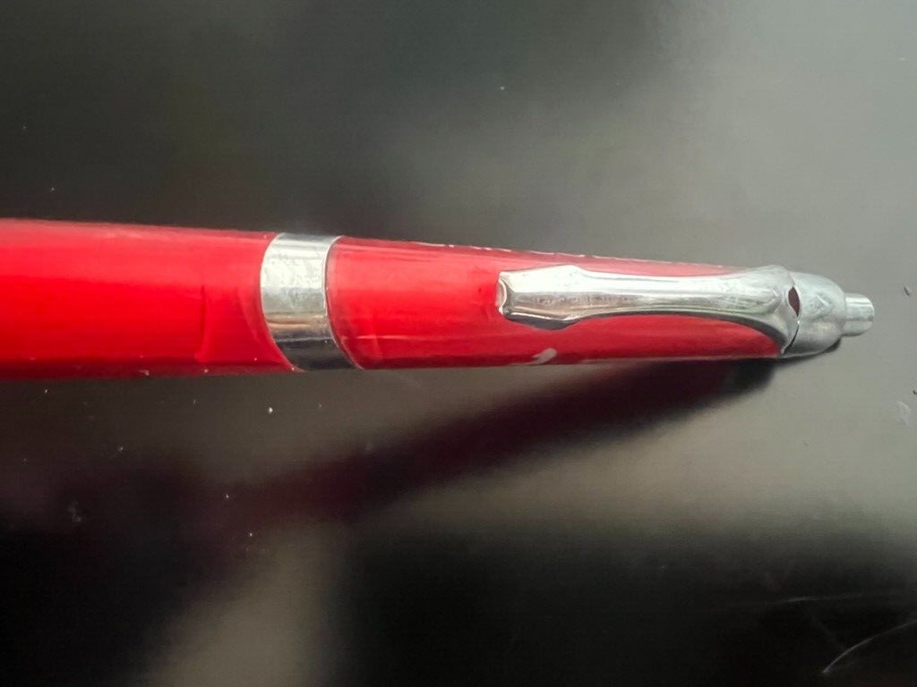 🔴 FERRARI roter Kugelschreiber – Sammlung berühmter italienischer Autos 