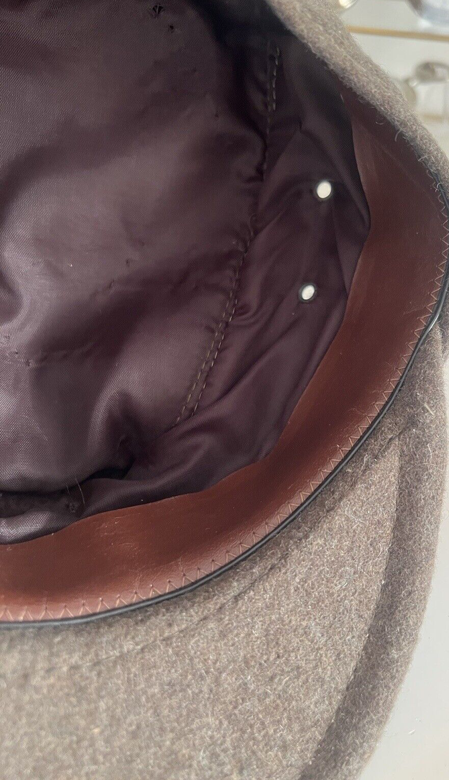 🔴 VIGILI DEL FUOCO cappello berretto felpato italiano vintage vintage