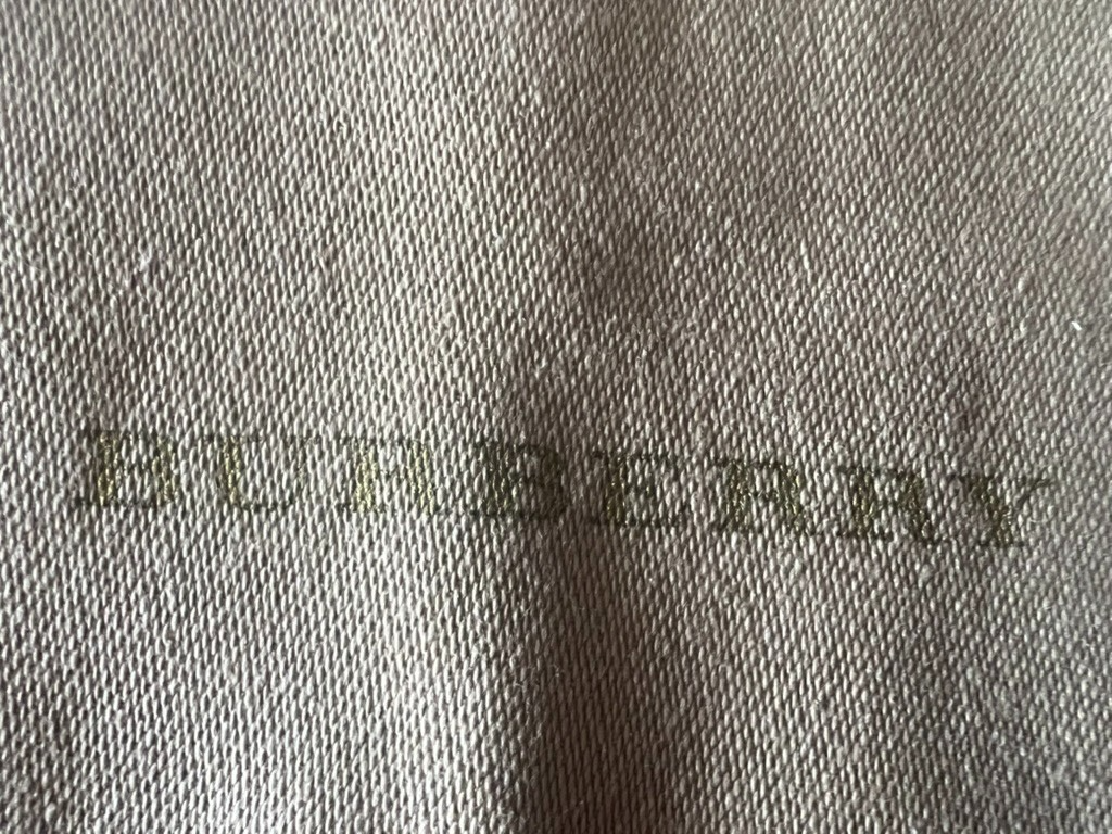 🔴 BURBERRY sacca antipolvere borsa o scarpe interno felpato con lacci