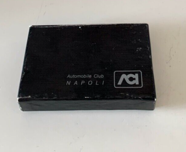 🔴 Portachiavi Automobile club Napoli ACI in metallo con astuccio