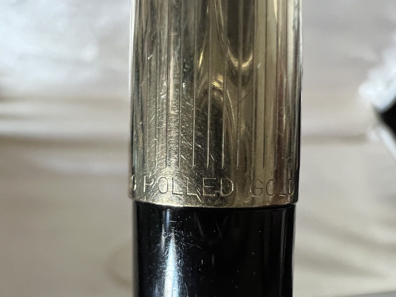 Pelikan 30 Stylo-Plume Stylo à Plume Plaqué Or 14k Cartouche Écrit