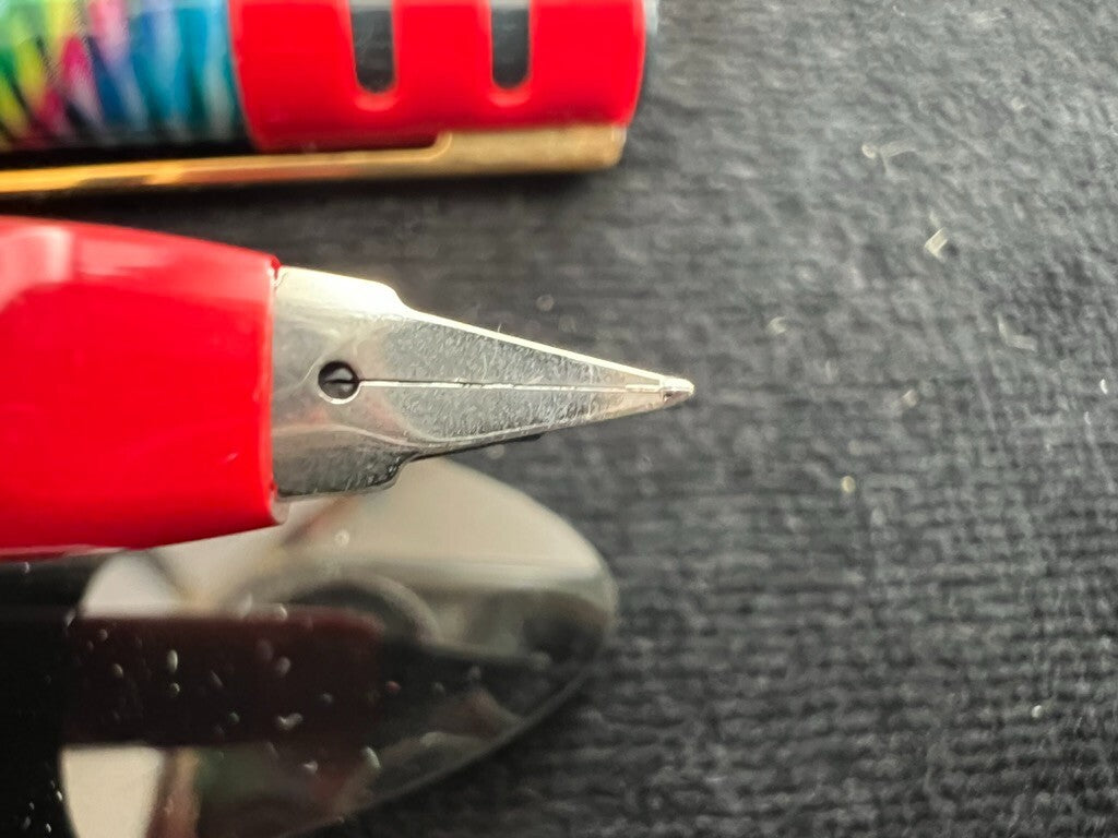 Auretta Stylo-Plume Stylo à Plume par Aurora Rouge Jungle Cartouches Cru 1970