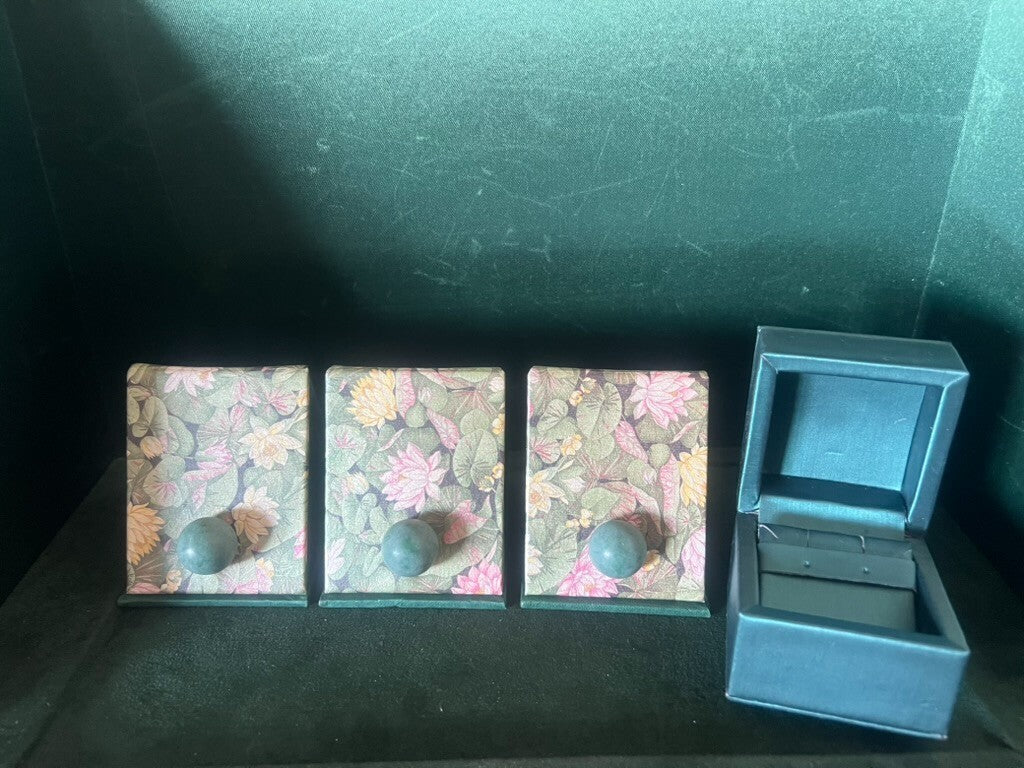 🔴 Scatole anelli orecchini astucci custodie gioielli lotto n. 24