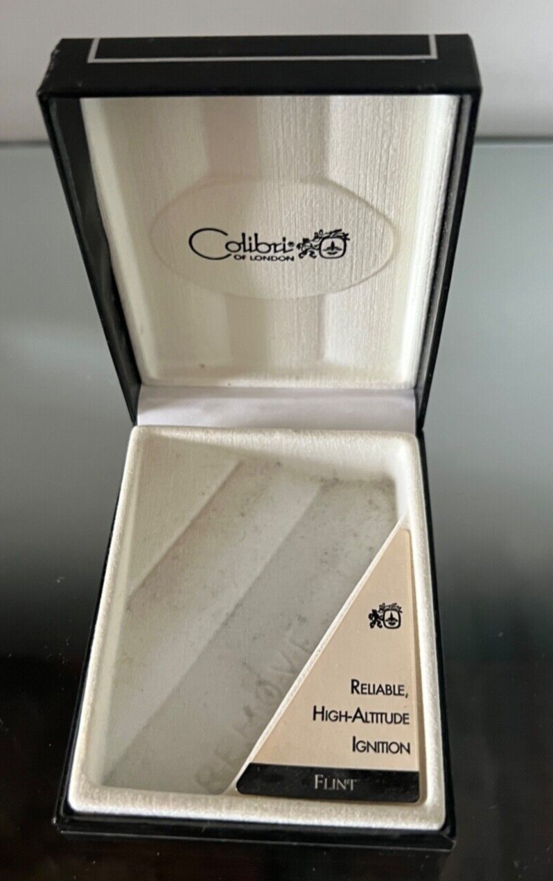 Colibri ' Box Lighter Reliable Highnaltitude Ignition Flint