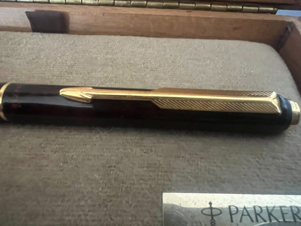 Parker 180 Crayon Mécanique Portemine Laque Écrit Avec Trousse
