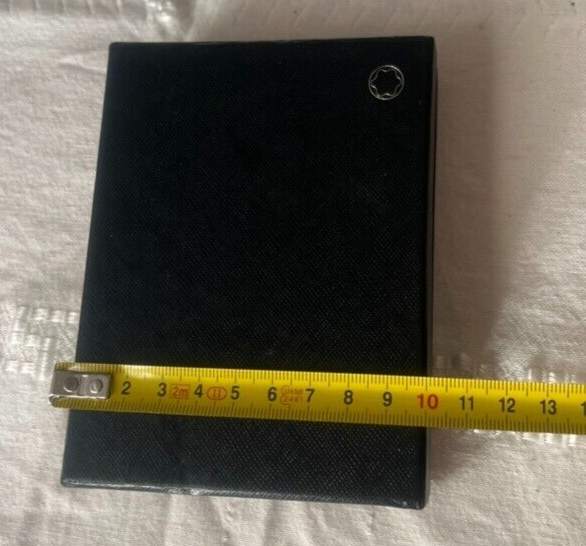 🔴 MONTBLANC scatola portafoglio cofanetto custodia e guida di servizio