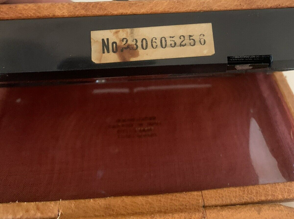 Watch INNO-HIT Radio Alarm Clock Desk Bedside Table Leather Works Vintage 