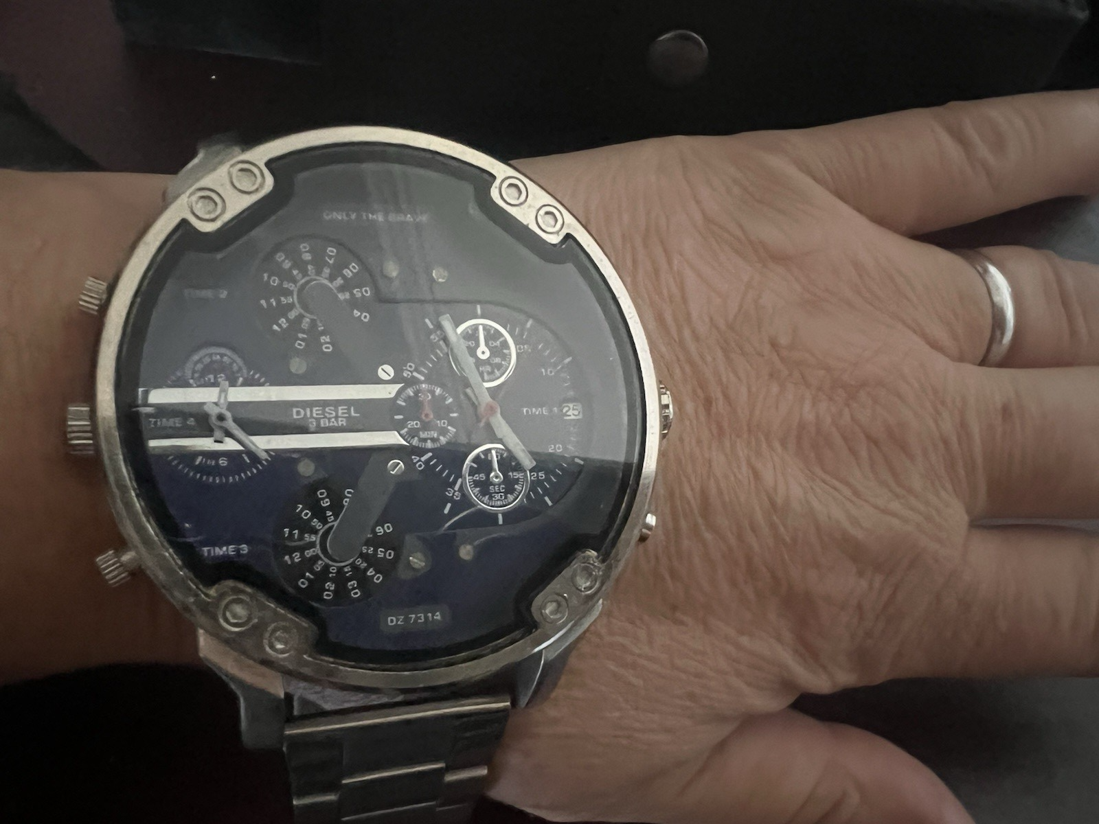 🔴 Cronografo DIESEL DZ7313 Mr Daddy 2.0 orologio uomo OVERSIZE acciaio