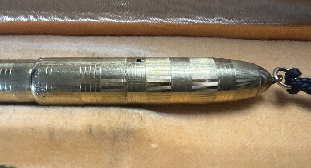 🔴 ZENITH penna stilografica Extra pennino ORO scrive gioiello vintage 1940