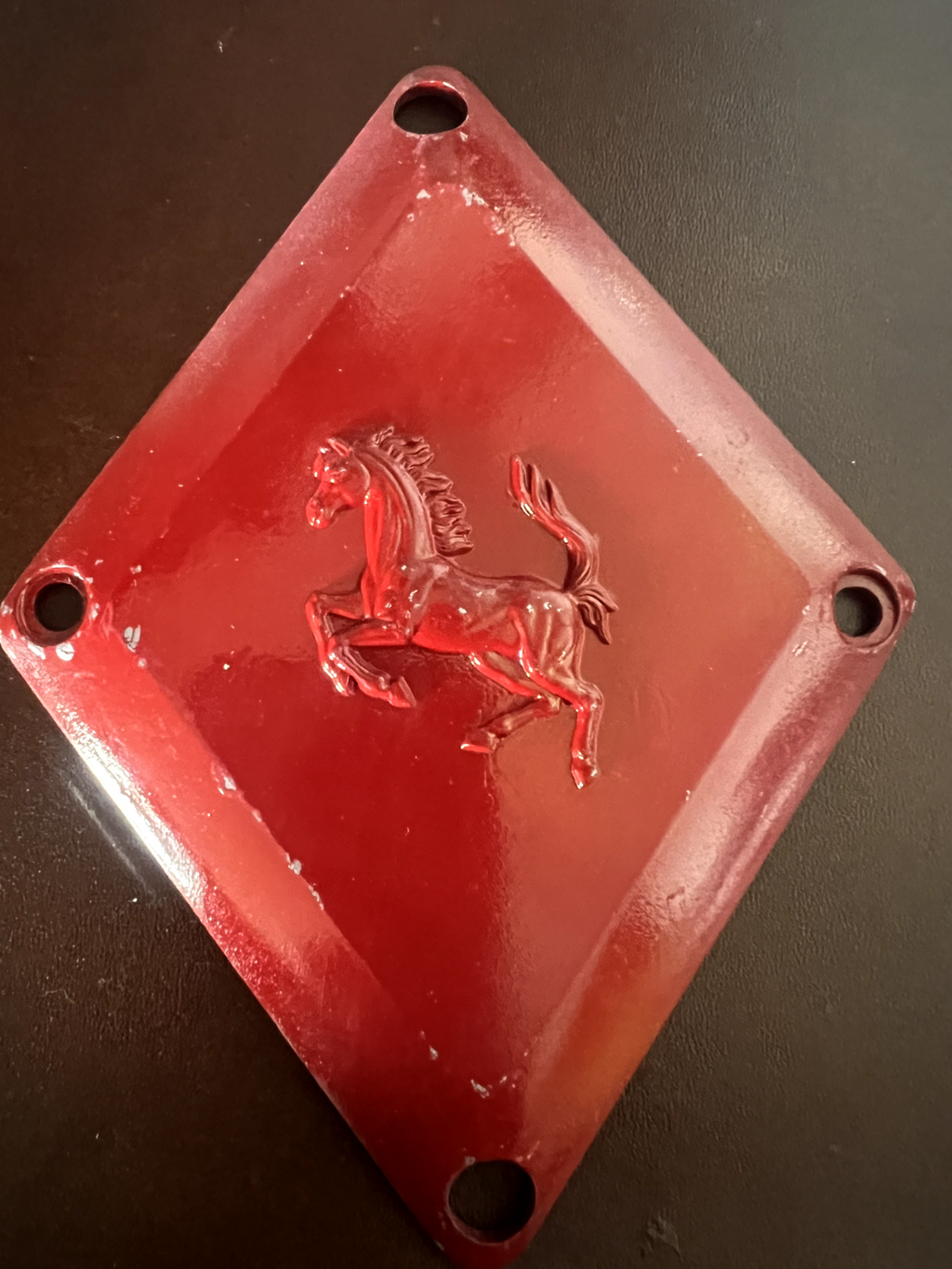 Ferrari 360 Upper Intake Plenum Tube Cover Red 1