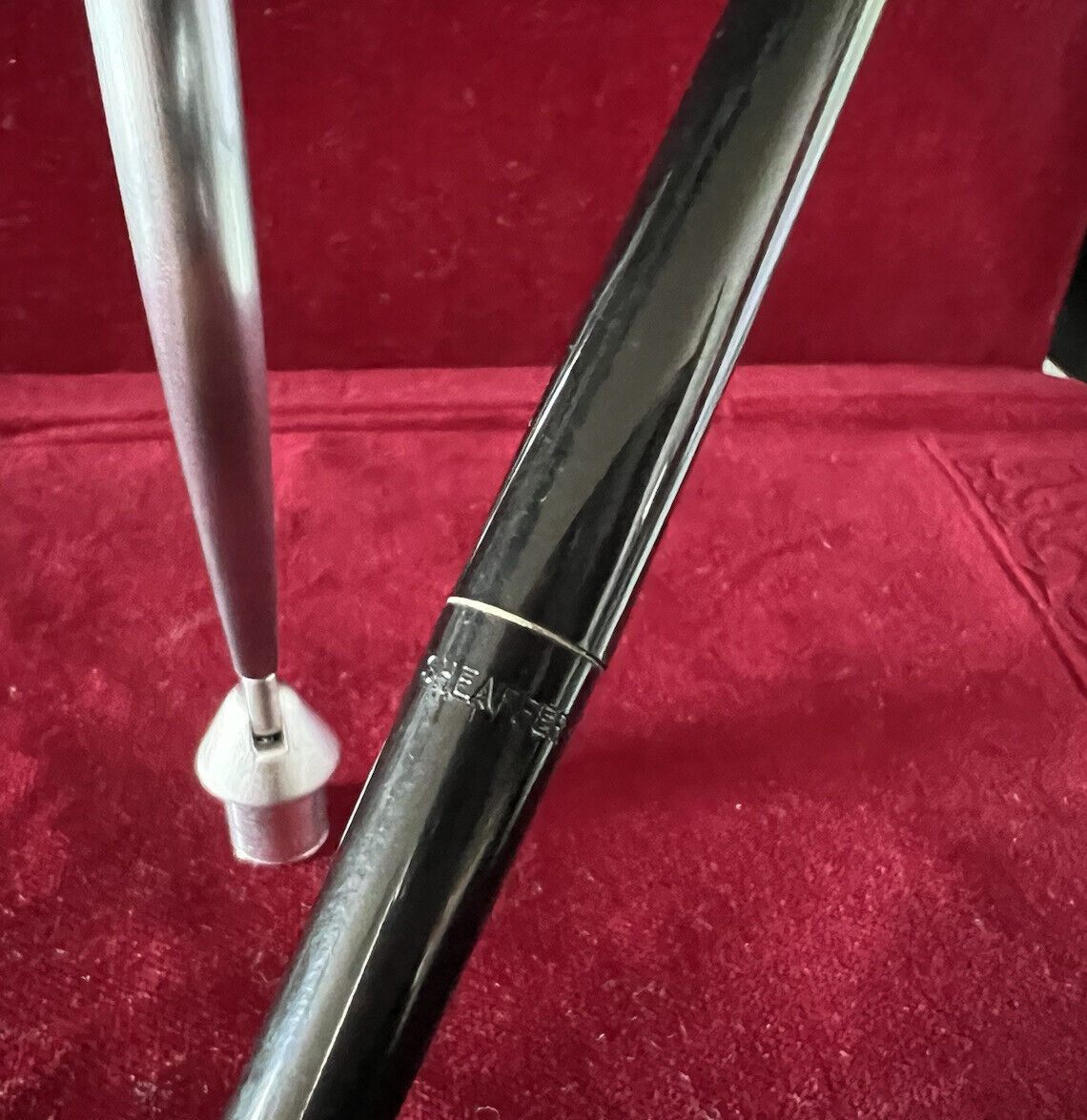 🔴 SHEAFFER Vintage-Schreibtischfüller und Stifthalter A 