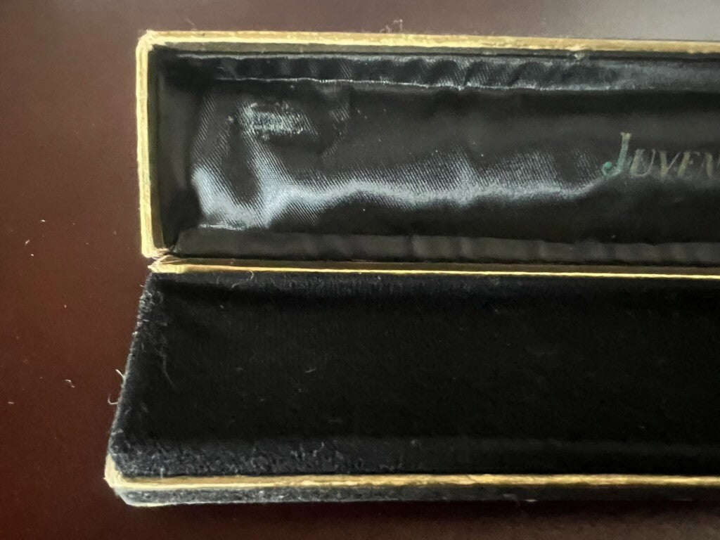 JUVENIA Boîtier Boîte Montre Coffret Housse Carton Floqué Vintage