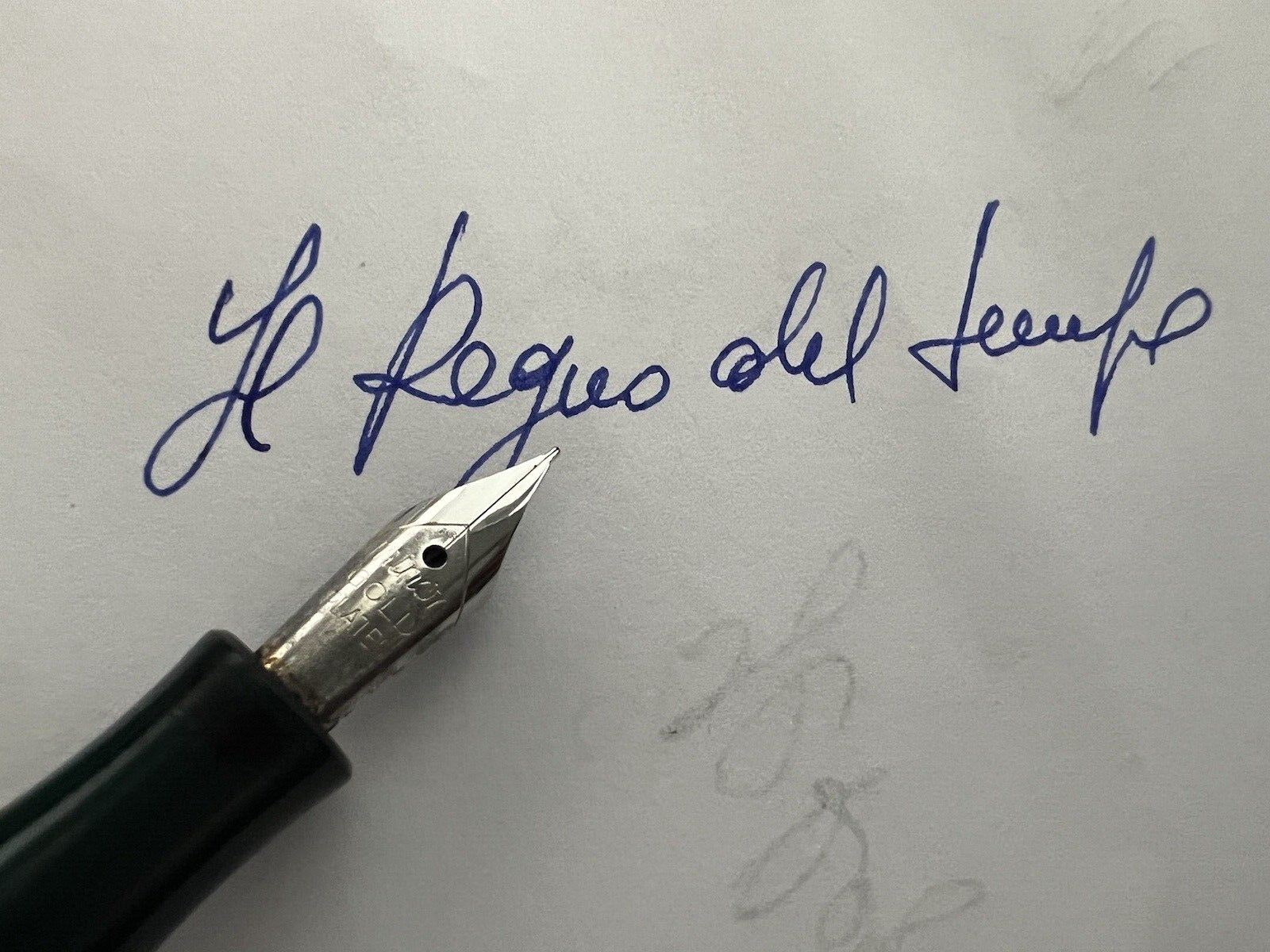 🔴 ERO penne stilografiche MINOR verde nere a PISTONE scrive vintage