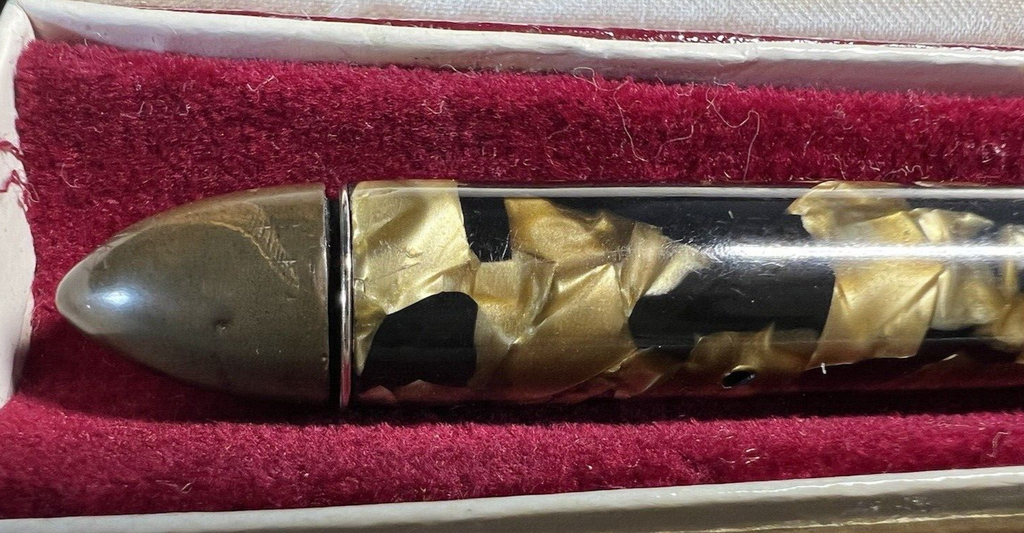 Moor 5712 Stylo-Plume Stylo à Plume Celluloid Levier Écrit Vintage 1940 