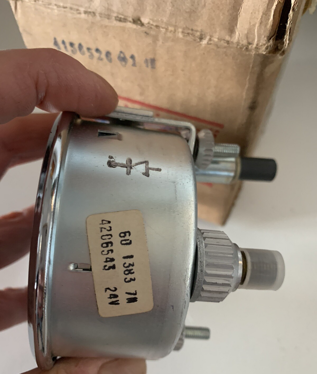 Fiat Om Iveco 4206543 Indicateur de Pression Carburant Et Air Original