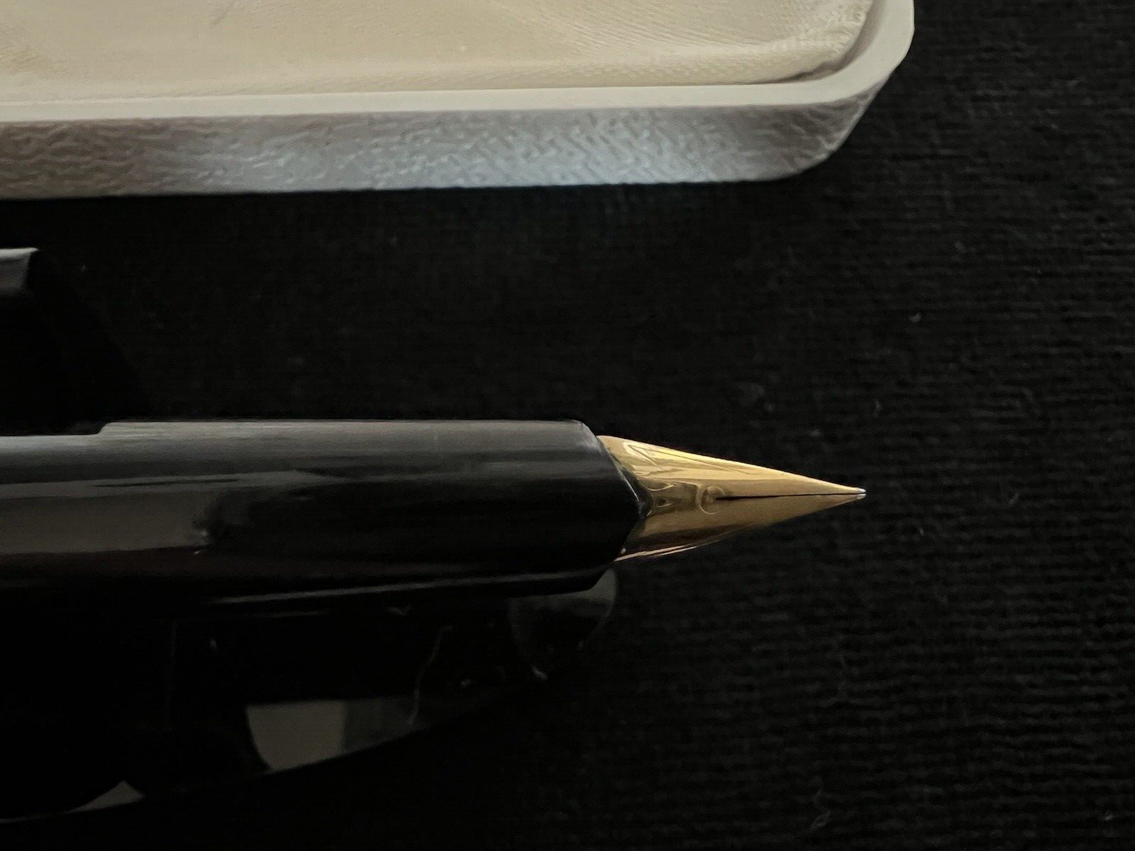 🔴 PELIKAN 30 penna stilografica placcata oro pennino ORO 14k cartuccia scrive