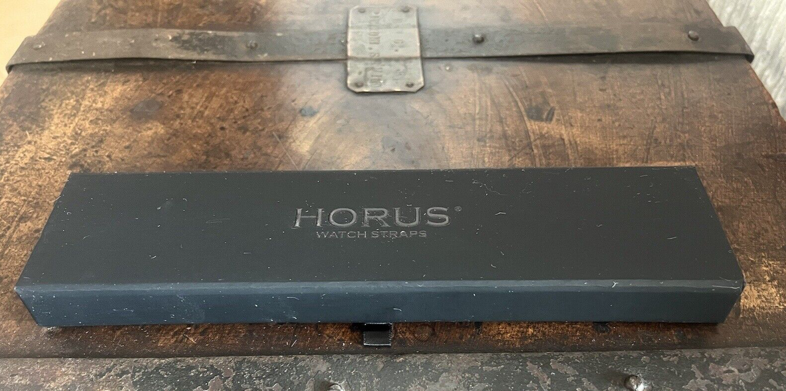 HORUS Boîtier Boîte Montre Hommes Coffret Housse Noir