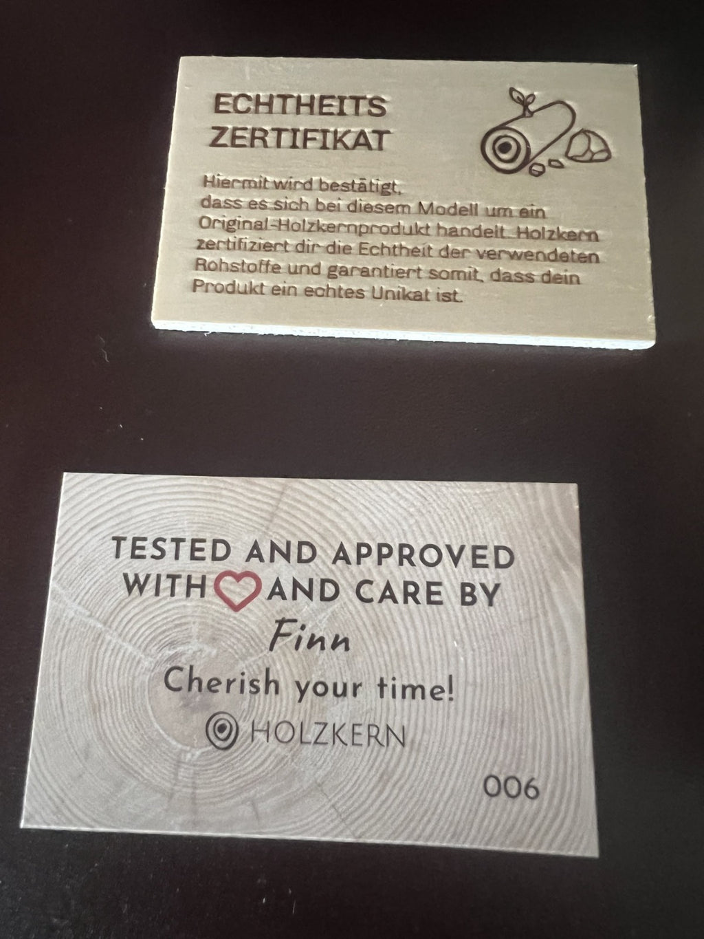 HOLZKERN Box Watch Real Wood With Cushion And Warranty