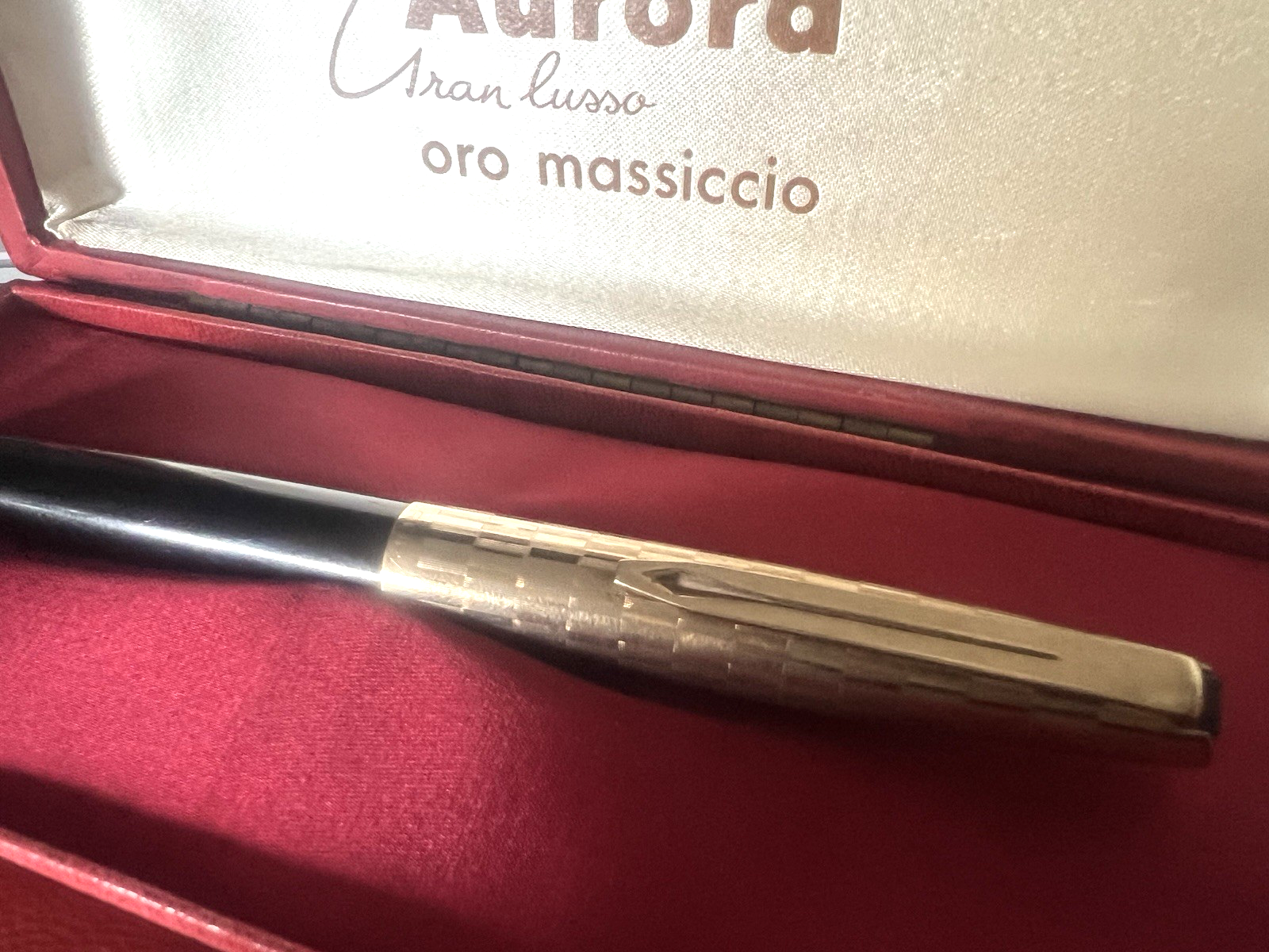 Aurora Stylo-Plume Stylo à Plume Or 9KT Riserva Magique Gl Stylo F Garantie 