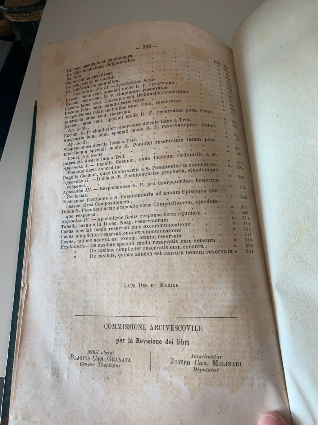 Livre Theologie Moralis Thomas Bellacosa Altera Latin Antique 1891 