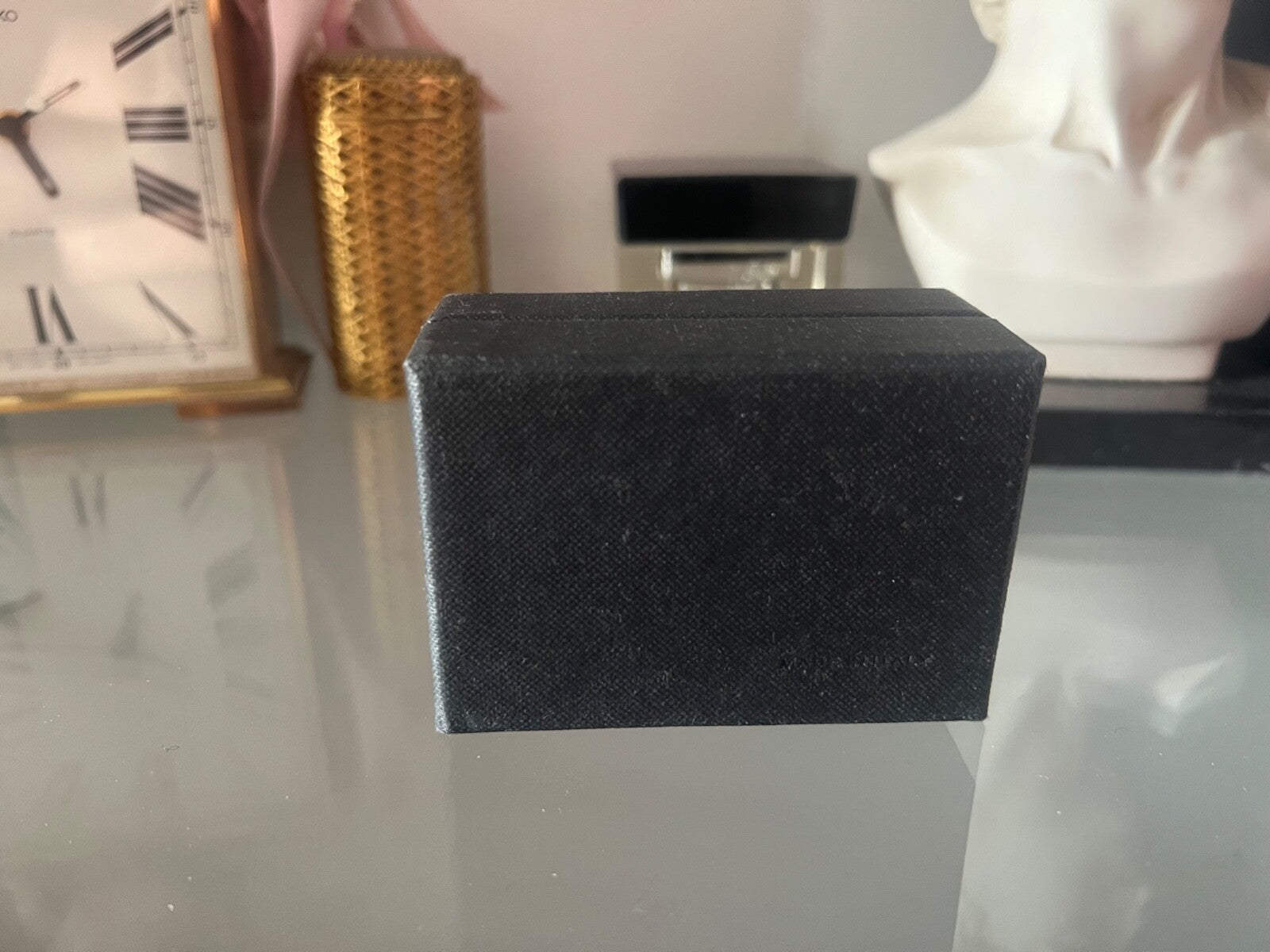 🔴 BULGARI scatola anello pendente astuccio custodia gioiello e contro scatola