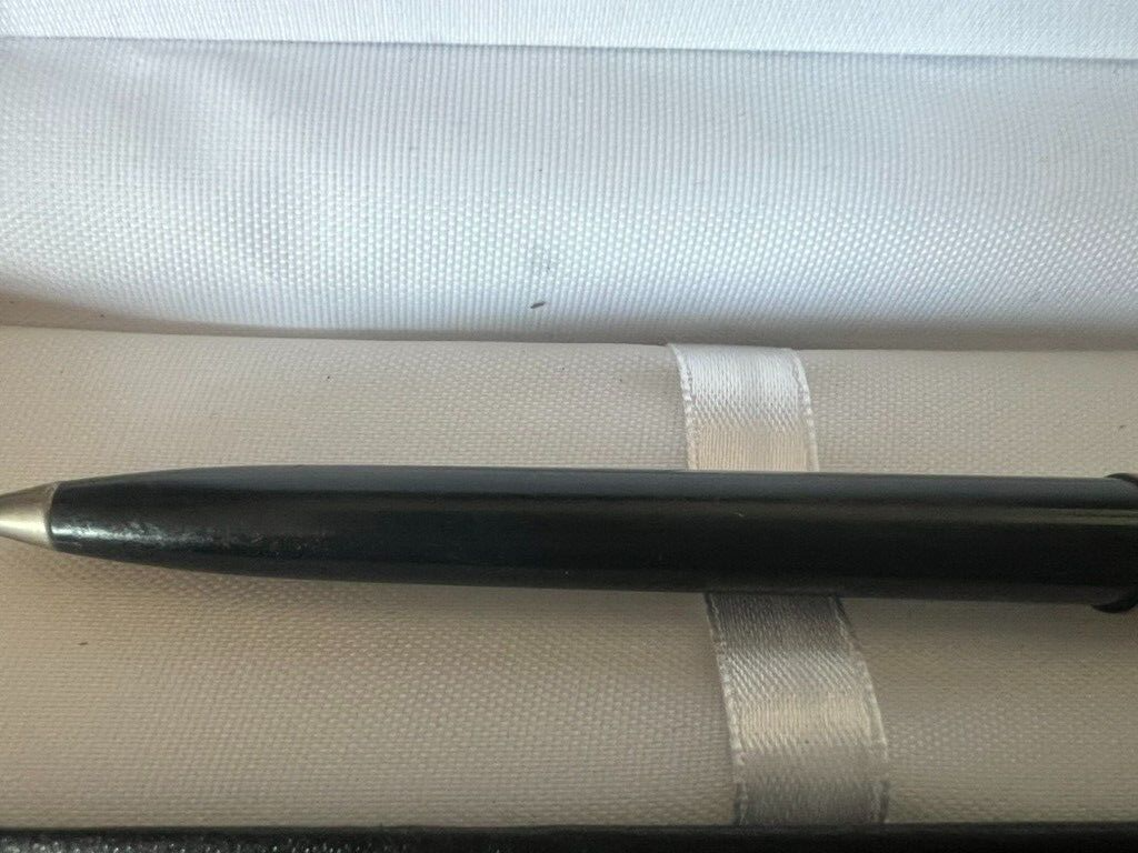 🔴 CAP O MATIC penna sfera a scatto cappuccio laminato americana BNA vintage