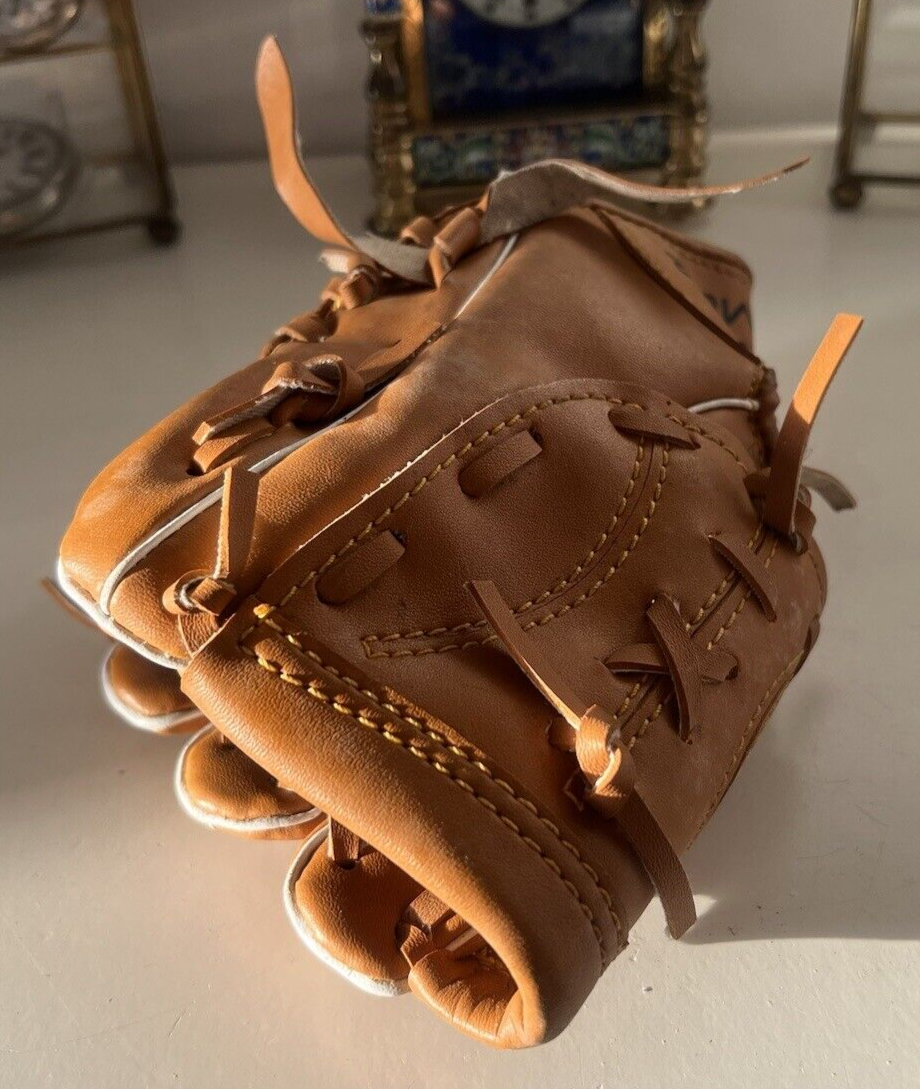 GIMER Gant Baseball Vrai Cuir Rembourré Original Vintage 