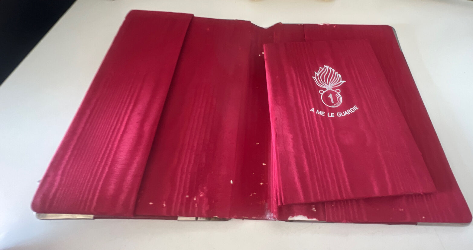 Porte- Agenda Grenadiers Di Sardegna Roma A Me les Gardes Vintage