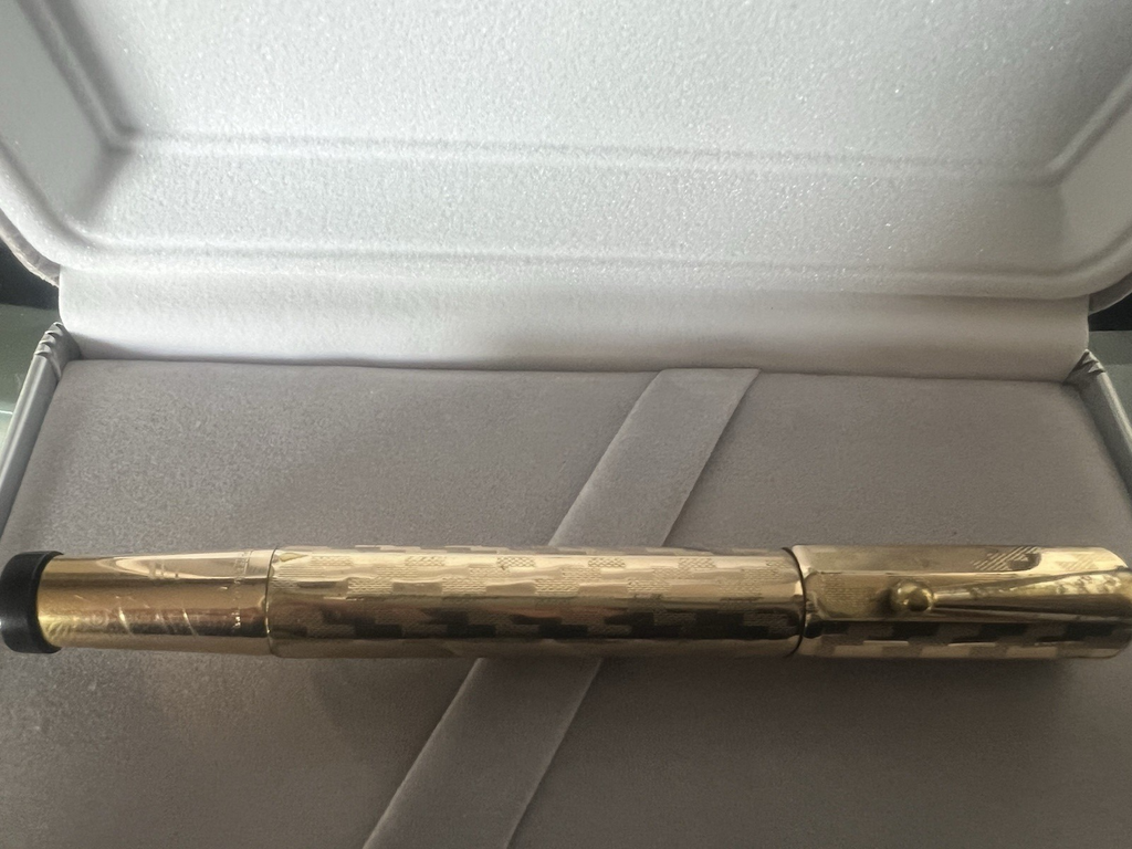 Waterman's Einziehbarer Füllfederhalter, 14 Karat Gold, Vintage 