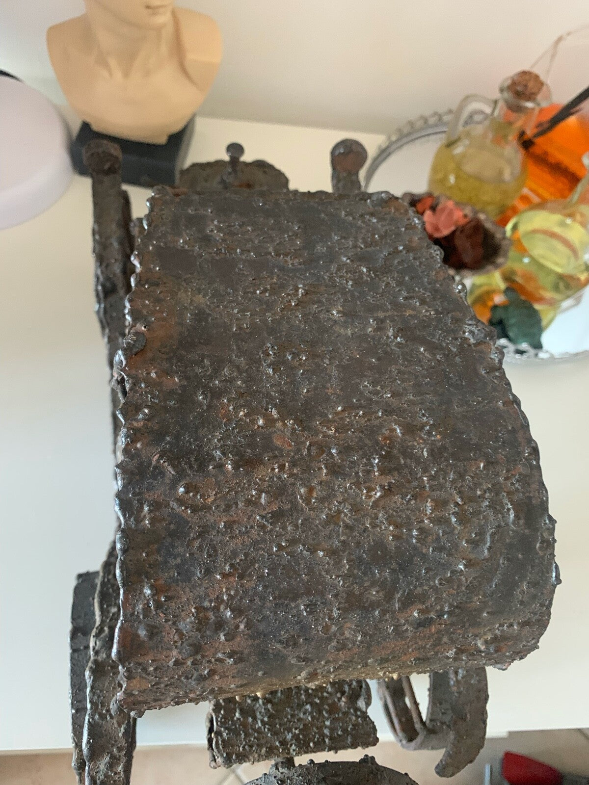 🔴 FORD T car model in solid HAND FORGED IRON 3,100 kg vintage 