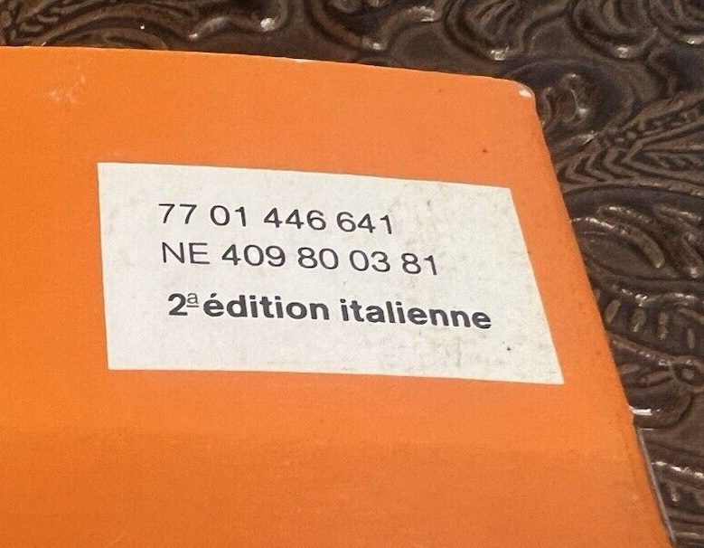 Renault 5 Booklet Car Use and Maintenance Vintage Original 2 Edition It