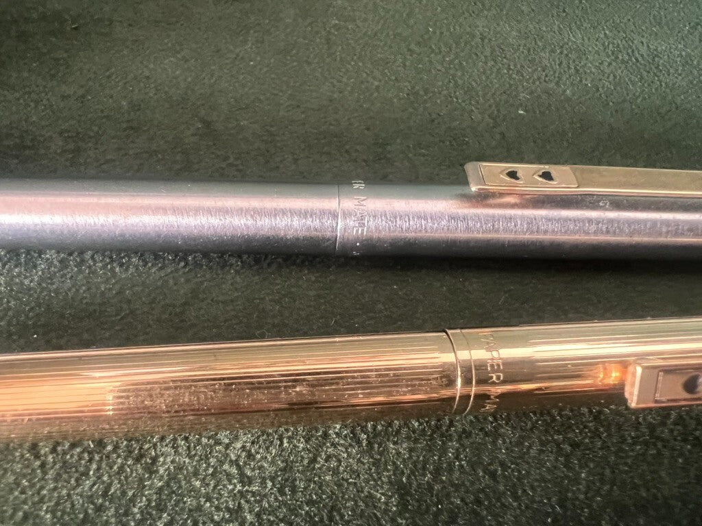 🔴 PAPERMATE penna e matita meccanica metallo scrivono vintage