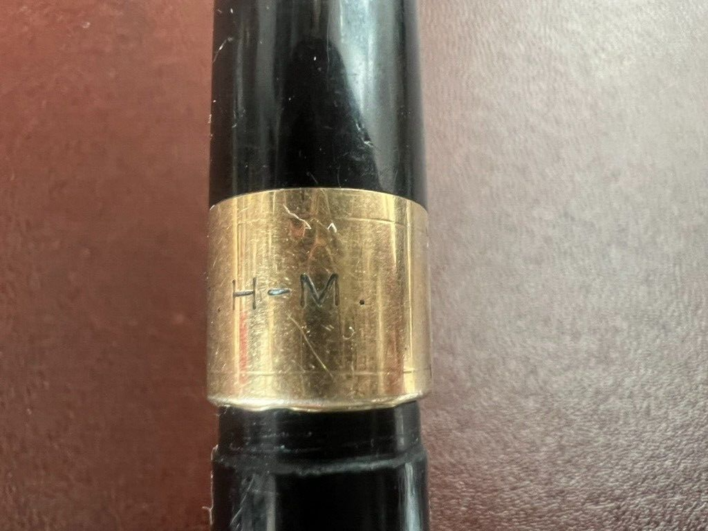 Sheaffer's CP HM Fountain Pen Gold Nib Snorkel Fill Writes Vintage 