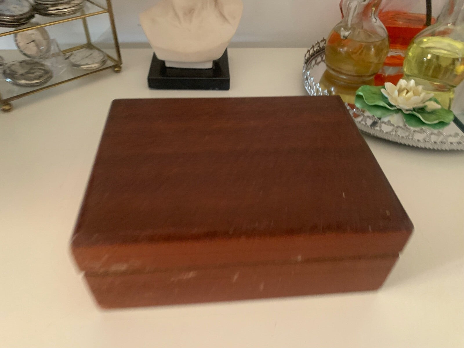 🔴 HARMONT & BLANE box scatola orologio astuccio, custodia legno