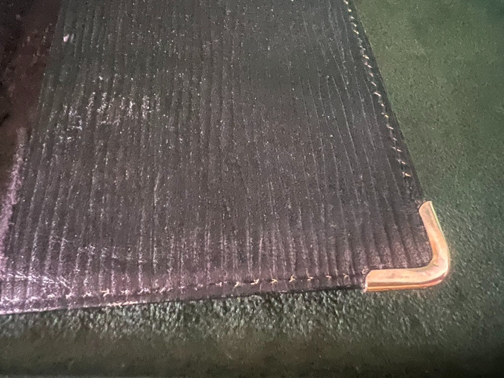 🔴 FENDI porta documenti uomo donna tessuto Zucca nero e pelle ORIGINALE vintage
