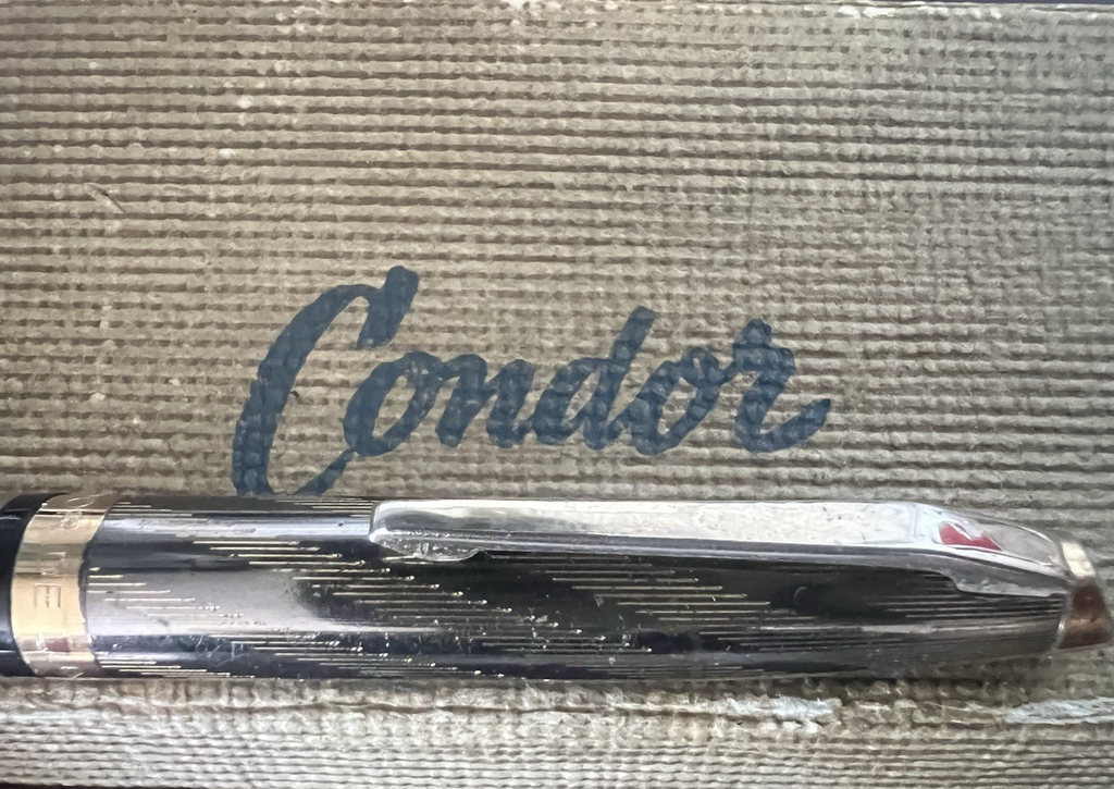 Condor Stylo-Plume Stylo à Plume Deluxe A Piston Recharge Écrit Vintage 50