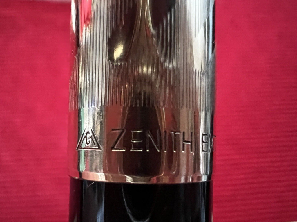 🔴 ZENITH penna stilografica Extra pennino ORO e matita meccanica set vintage